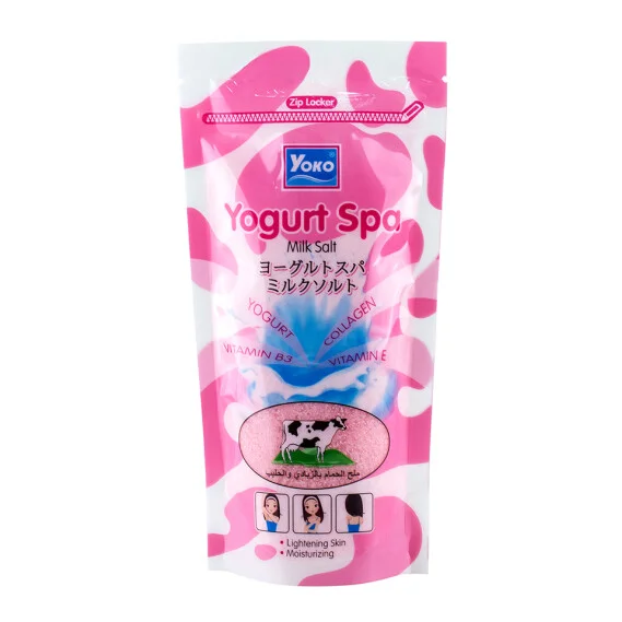 Yoğurt Özlü Batık Karşıtı Aydınlatıcı Ve Nemlendirici Banyo Spa Tuzu 300 gr Yoğurtlu Tuz