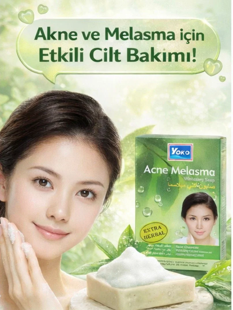 acne melasma whitening soap (25gr)